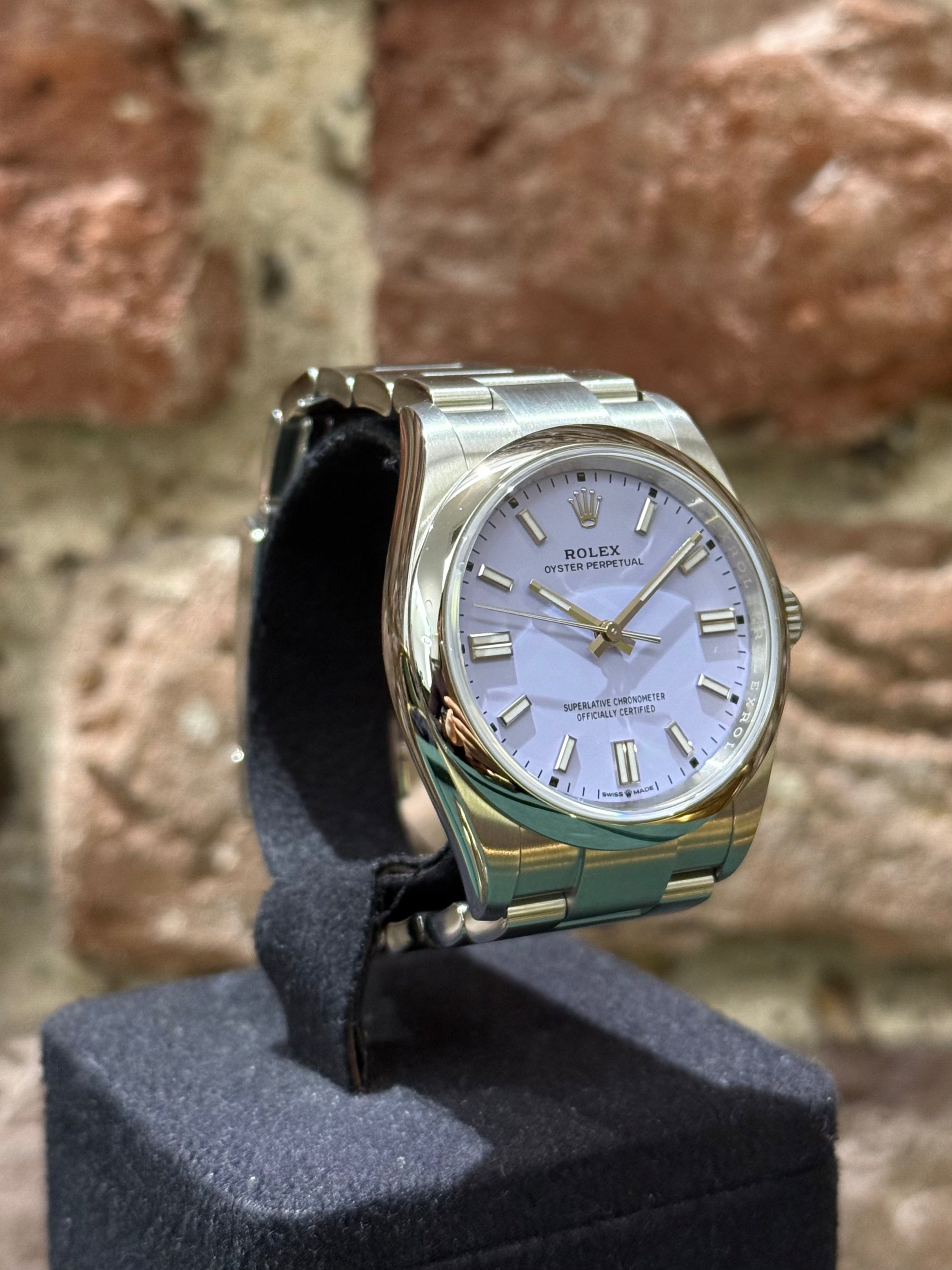 Rolex Oyster Perpetual 36 - Lavender Zifferblatt, Modell 2025, Ref.126000