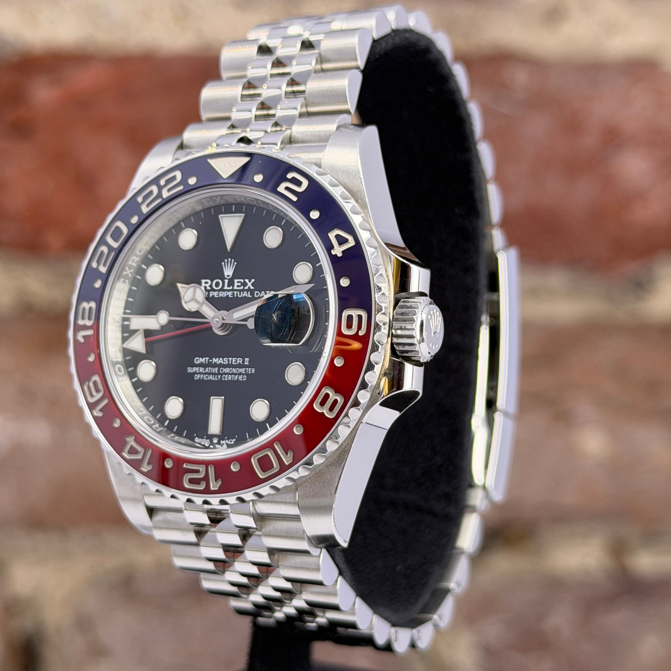 Rolex Gmt Master II - Schwarzes Zifferblatt, Modell 2020, Ref.126710BLRO