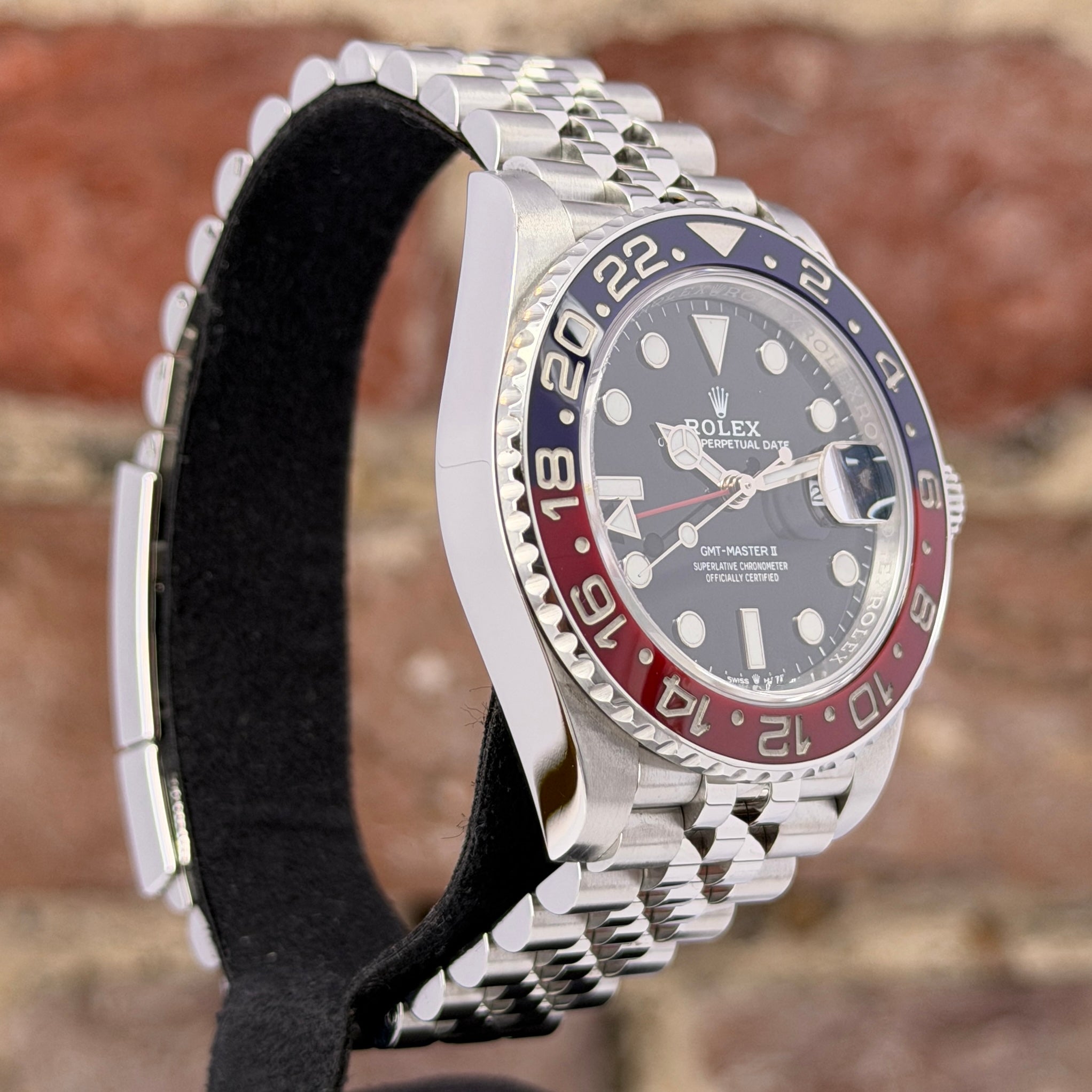 Rolex Gmt Master II - Schwarzes Zifferblatt, Modell 2020, Ref.126710BLRO