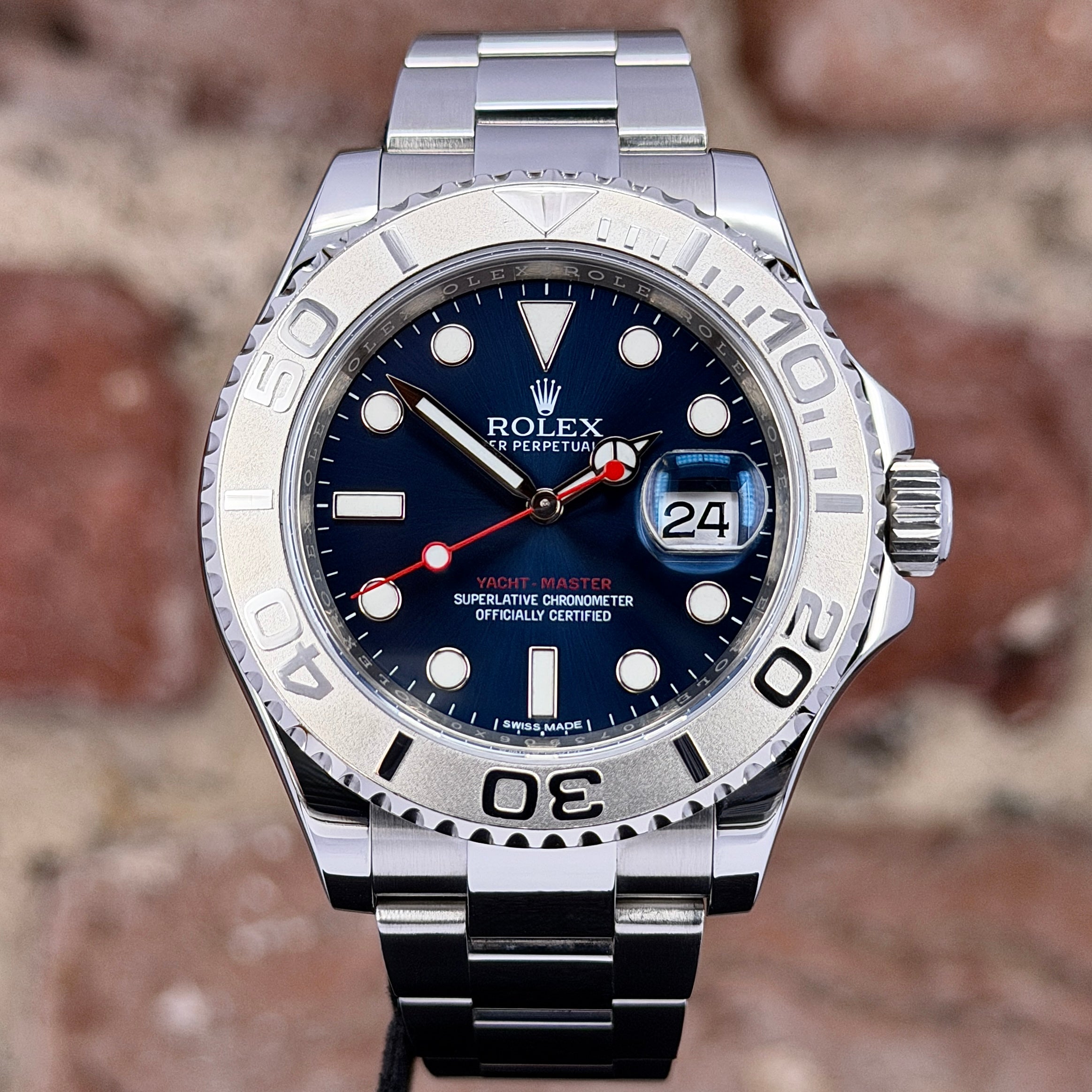 Rolex Yacht-Master 40 - Blaues Zifferblatt, Modell 2015, Ref. 116622