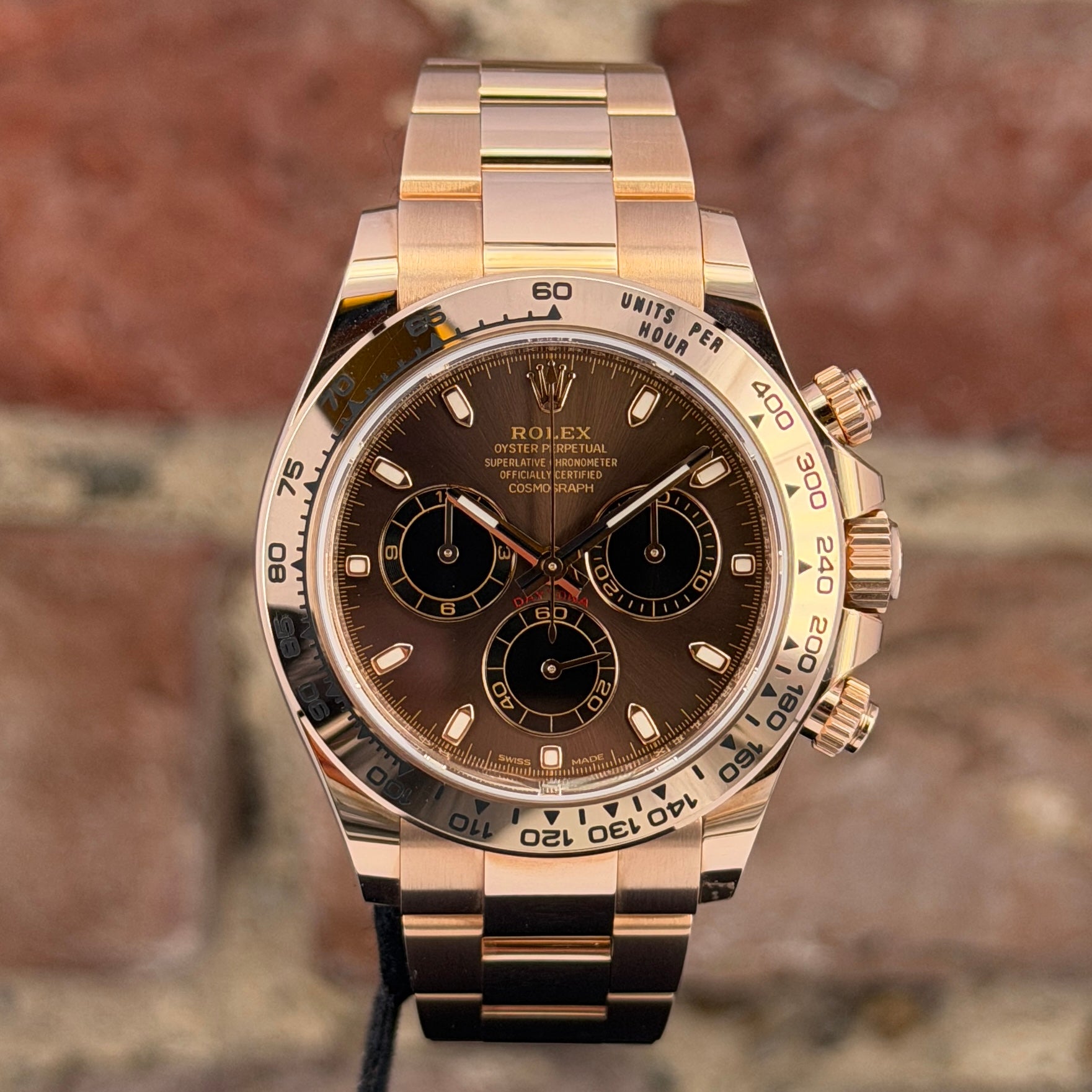 Rolex Daytona - Braunes Zifferblatt, Modell 2022, Ref.116505