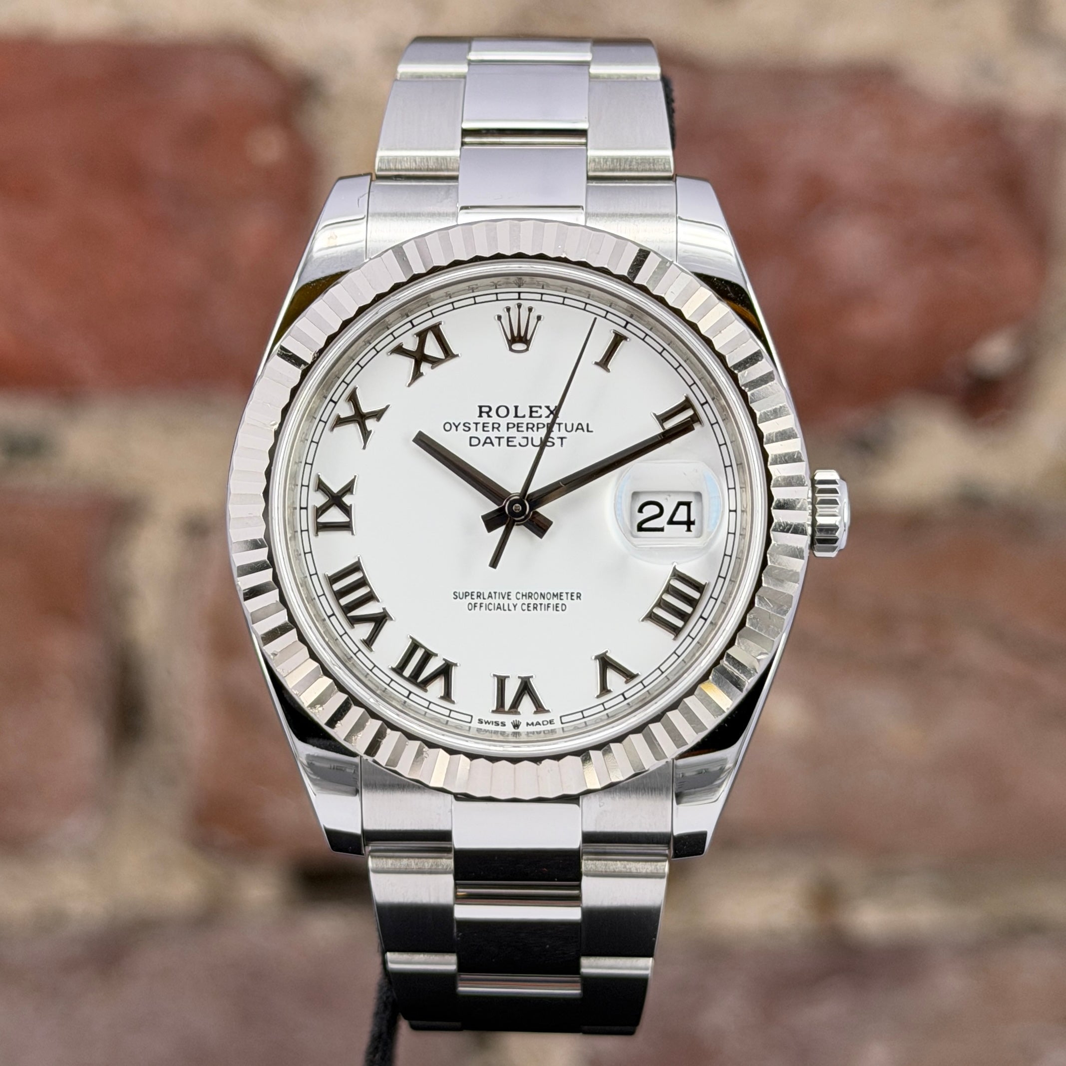 Rolex Datejust 41 – Weißes Zifferblatt, Modell 2019 Ref. 126334