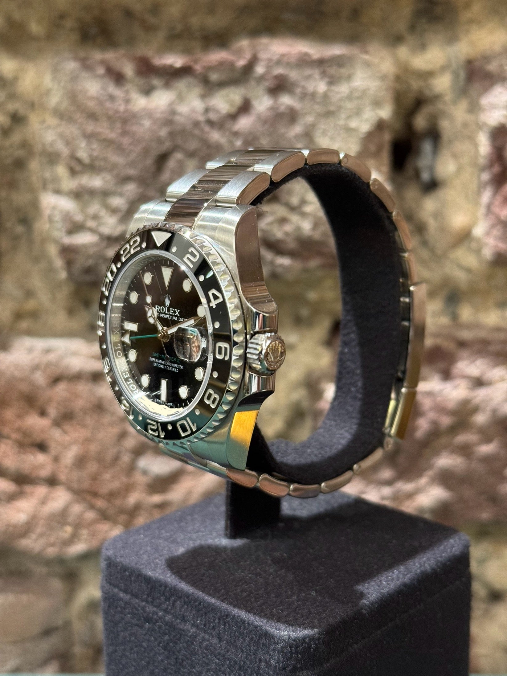 Rolex Gmt Master II - Schwarzes Zifferblatt, Modell 2019, Ref.116710LN