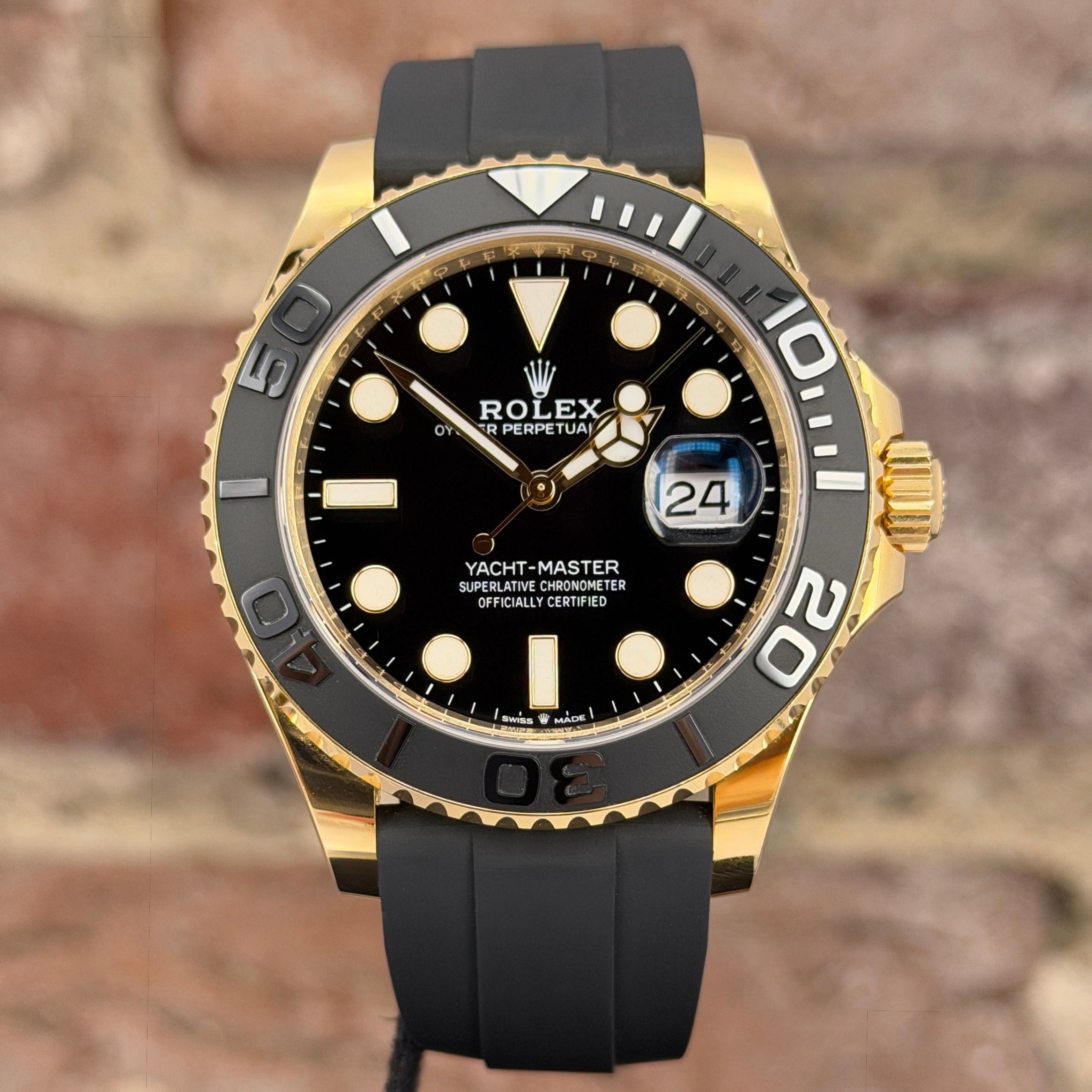 Rolex Yachtmaster 42 - Schwarzes Zifferblatt, Modell 2023, Ref.226658