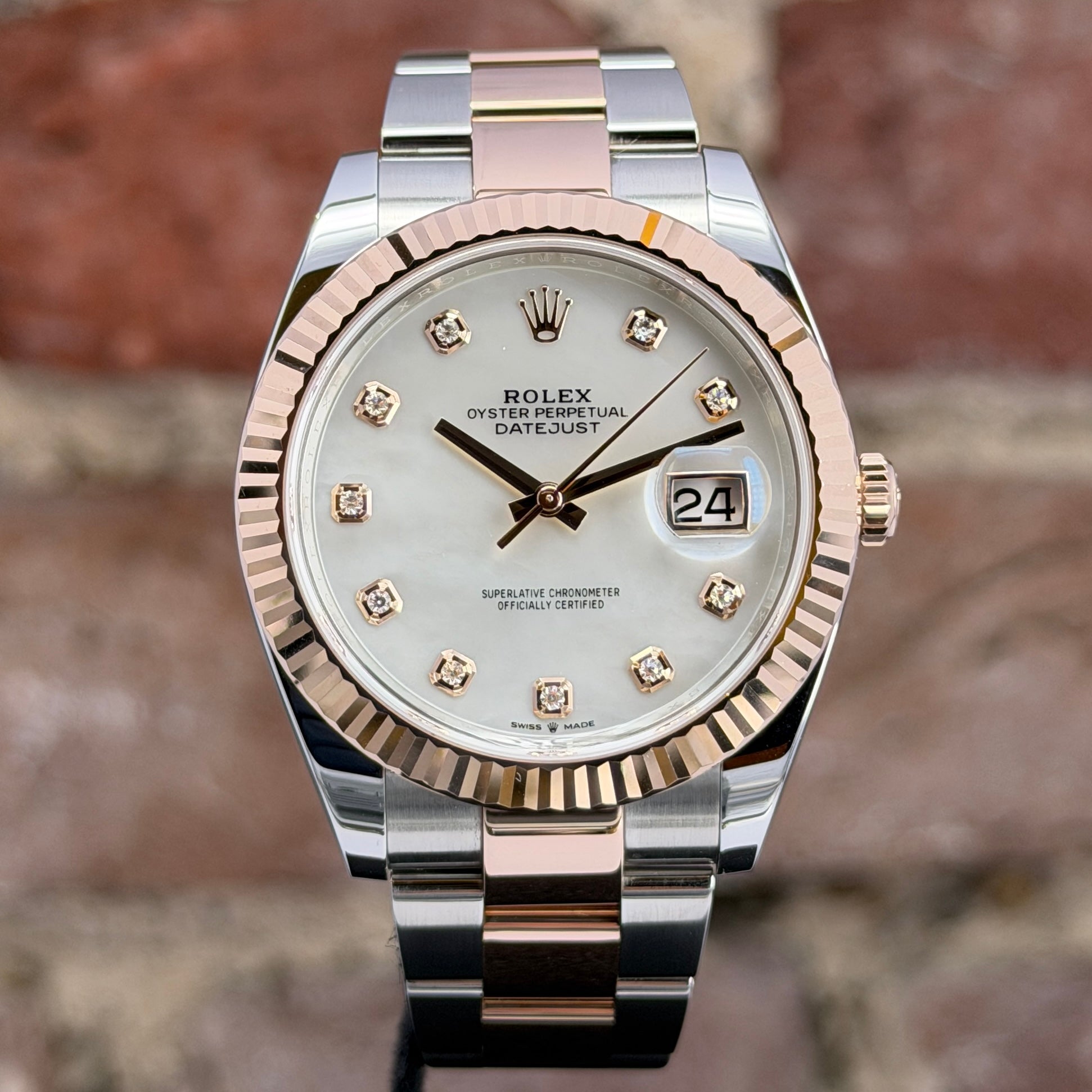 Rolex Datejust 41 - Perlmutt Zifferblatt MOP, Modell 2022, Ref. 126331