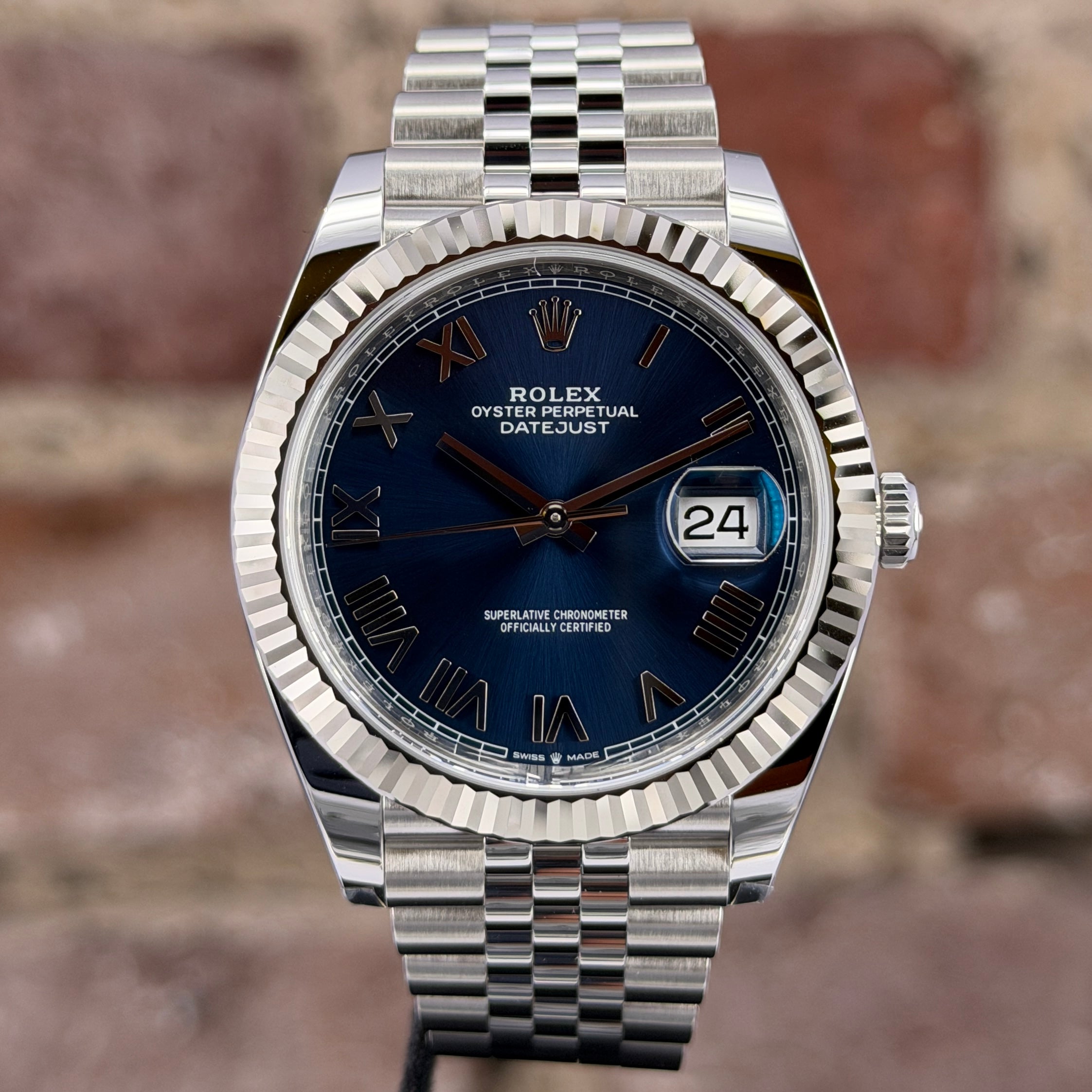Rolex Datejust 41 -  Blaues Zifferblatt, Modell 2026, Ref. 126334