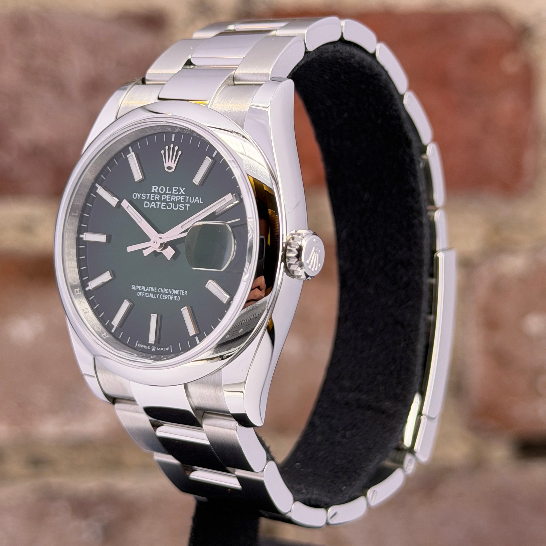 Rolex Datejust 36 - Grünes Ombré Zifferblatt, Modell 2026, Ref. 126200