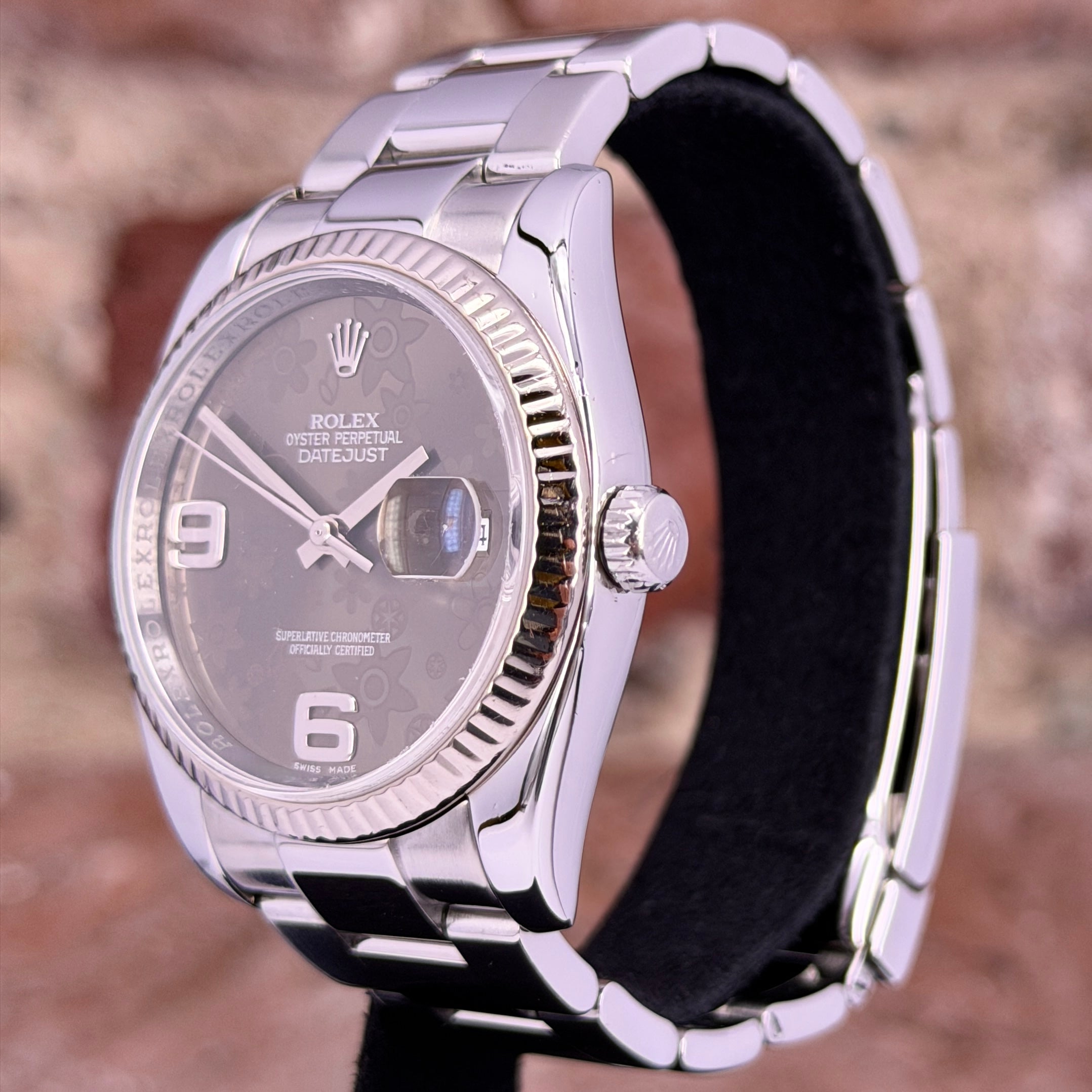 Rolex Datejust 36 -Braunes Lotus Zifferblatt , Modell 2012, Ref. 116234