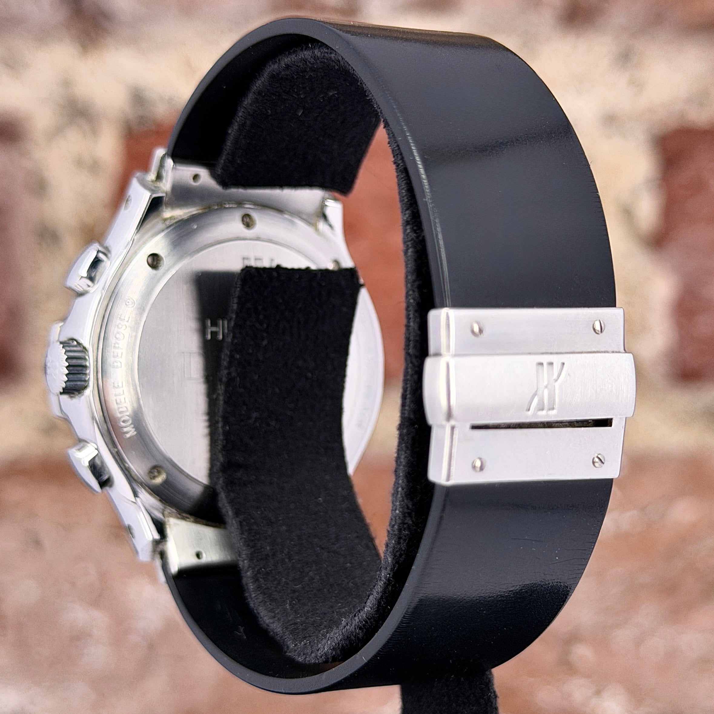 Hublot MDM Depose Elegant 36 - Schwarzes Zifferblatt, Modell 2001, Ref.1810.1