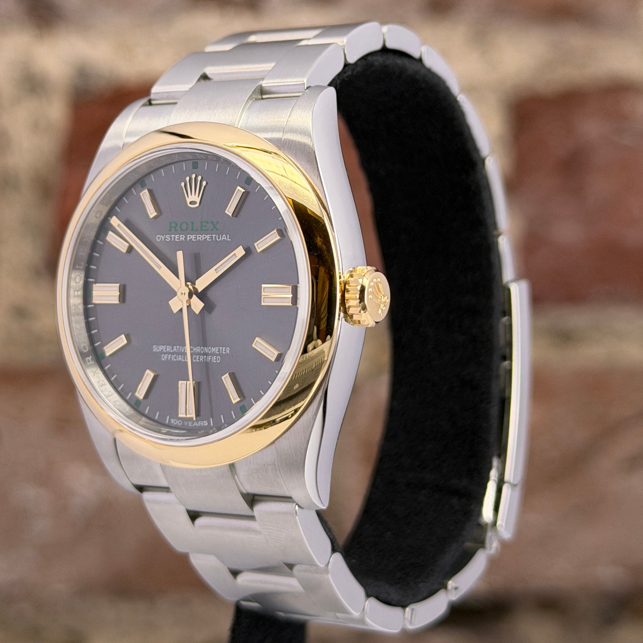 Rolex Oyster Perpetual 36 - Graues Zifferblatt `100 Jahre`, Modell 2026, Ref.126003