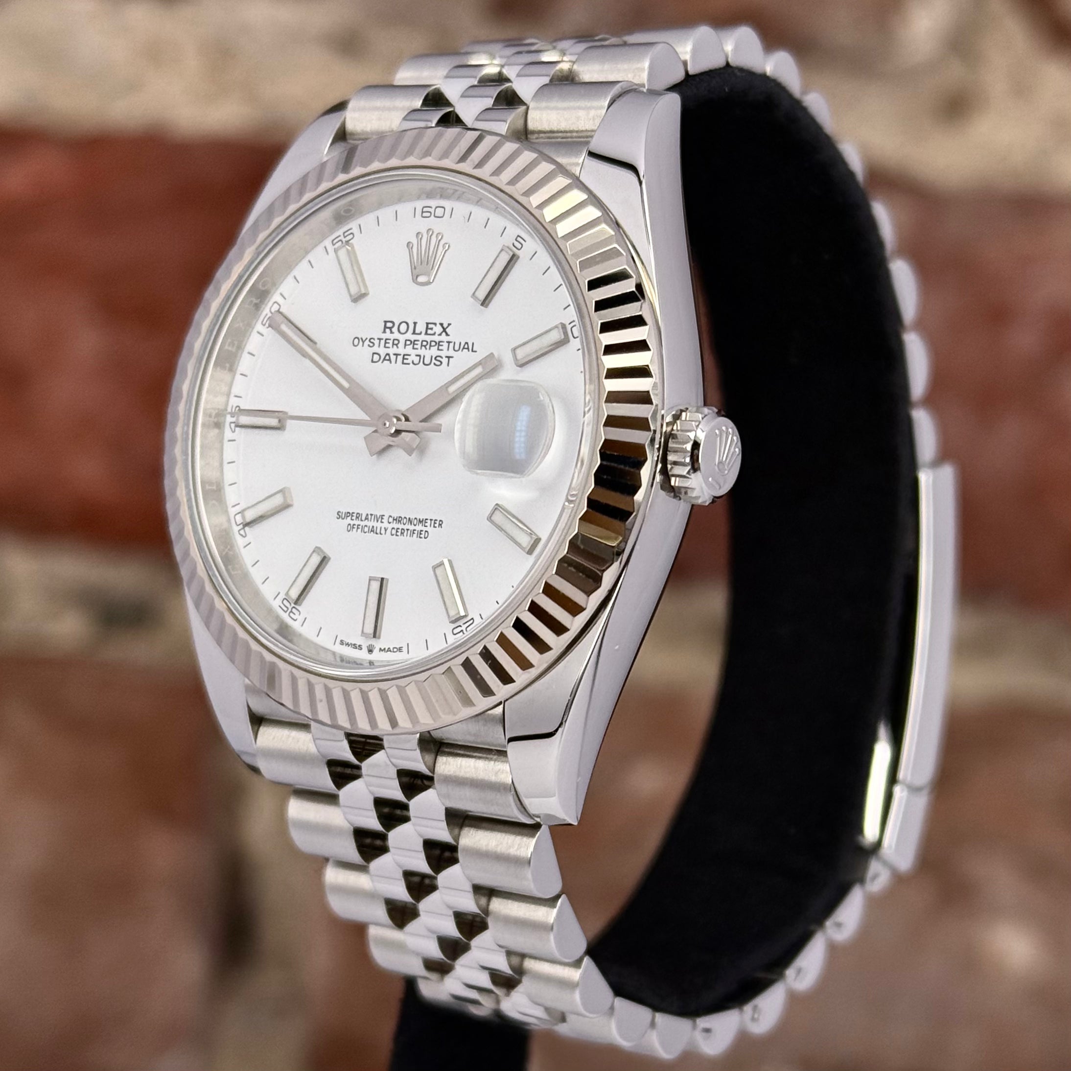 Rolex Datejust 41 - Weißes Zifferblatt, Modell 2021, Ref.126334