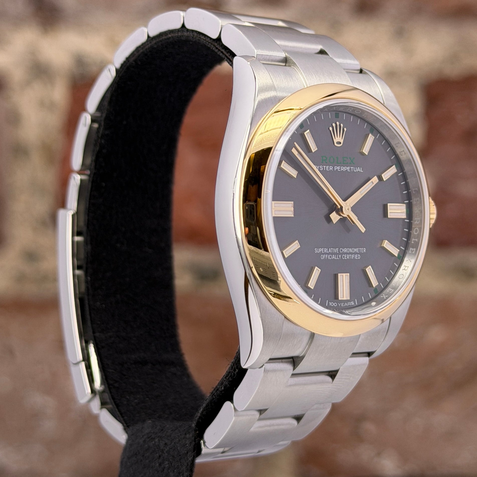 Rolex Oyster Perpetual 36 - Graues Zifferblatt `100 Jahre`, Modell 2026, Ref.126003