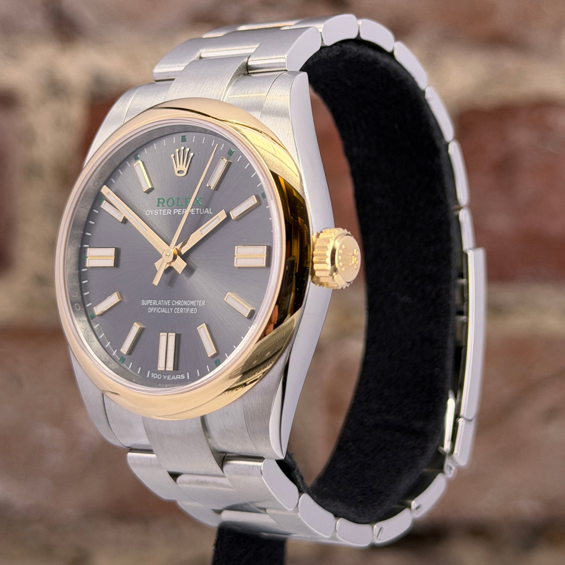 Rolex Oyster Perpetual 41 - Graues Zifferblatt ´100 Jahre`, Modell 2026, Ref.134303