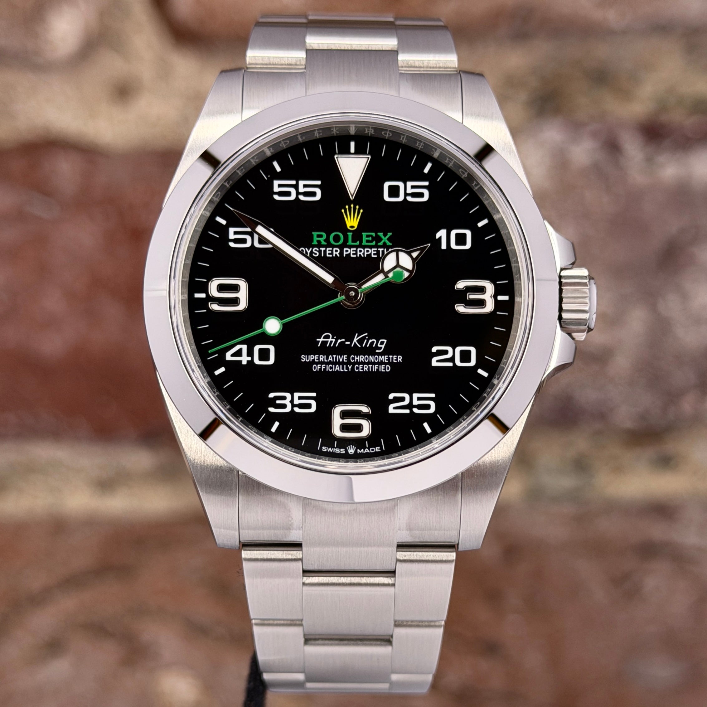 Rolex Airking - Schwarzes Zifferblatt, Modell 2026, Ref.126900