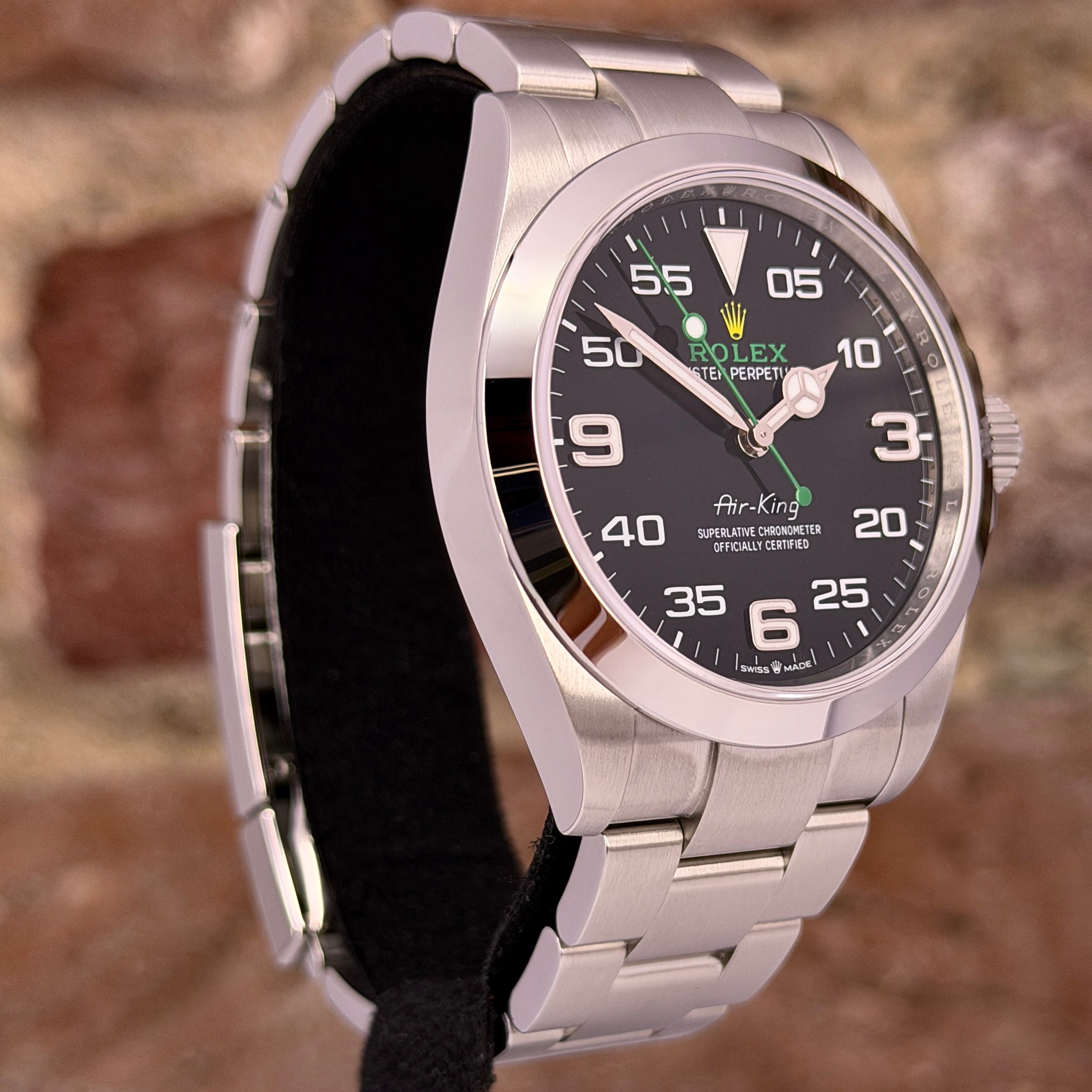 Rolex Airking - Schwarzes Zifferblatt, Modell 2026, Ref.126900