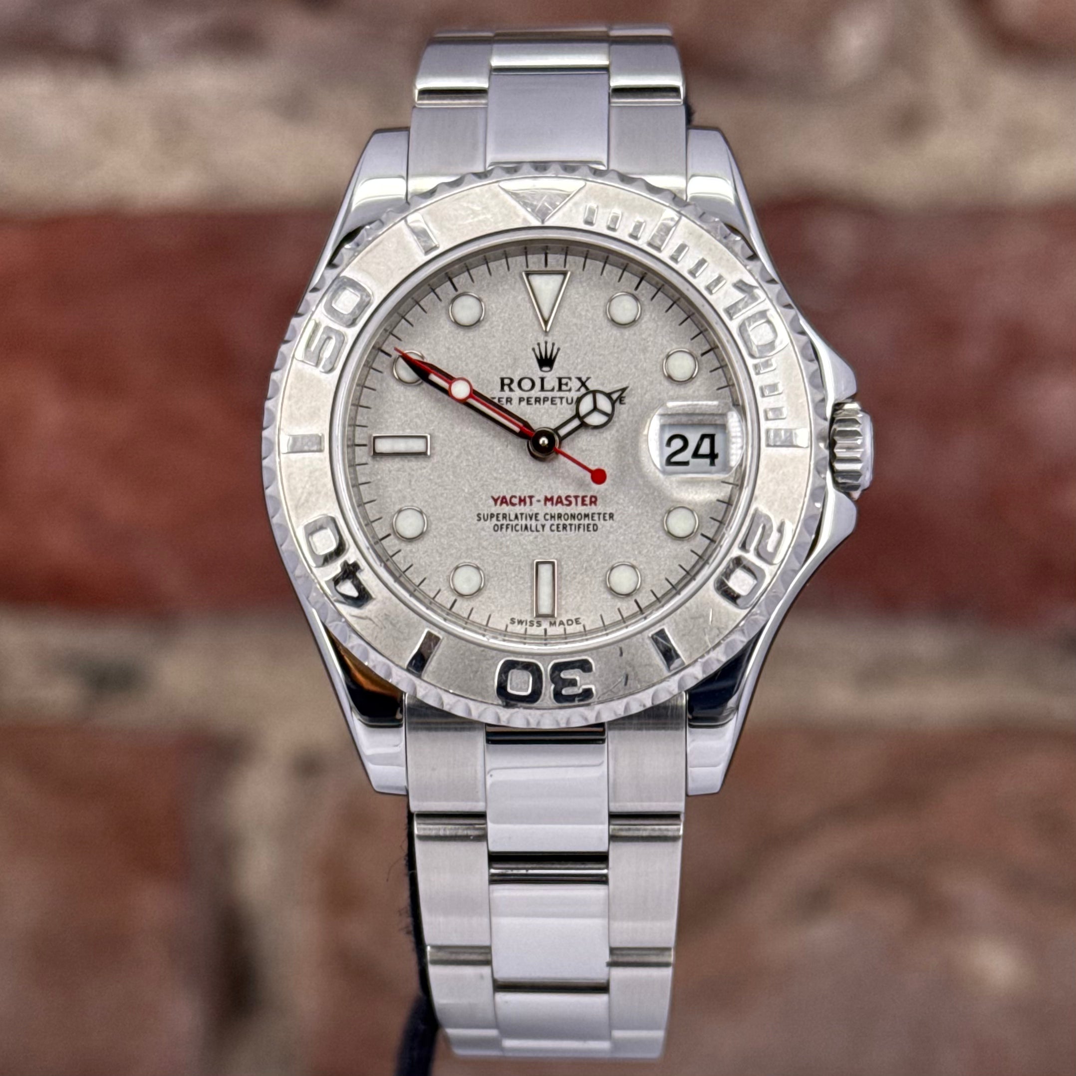 Rolex Yacht-Master - Silbernes Zifferblatt, Modell 2009, Ref. 168622