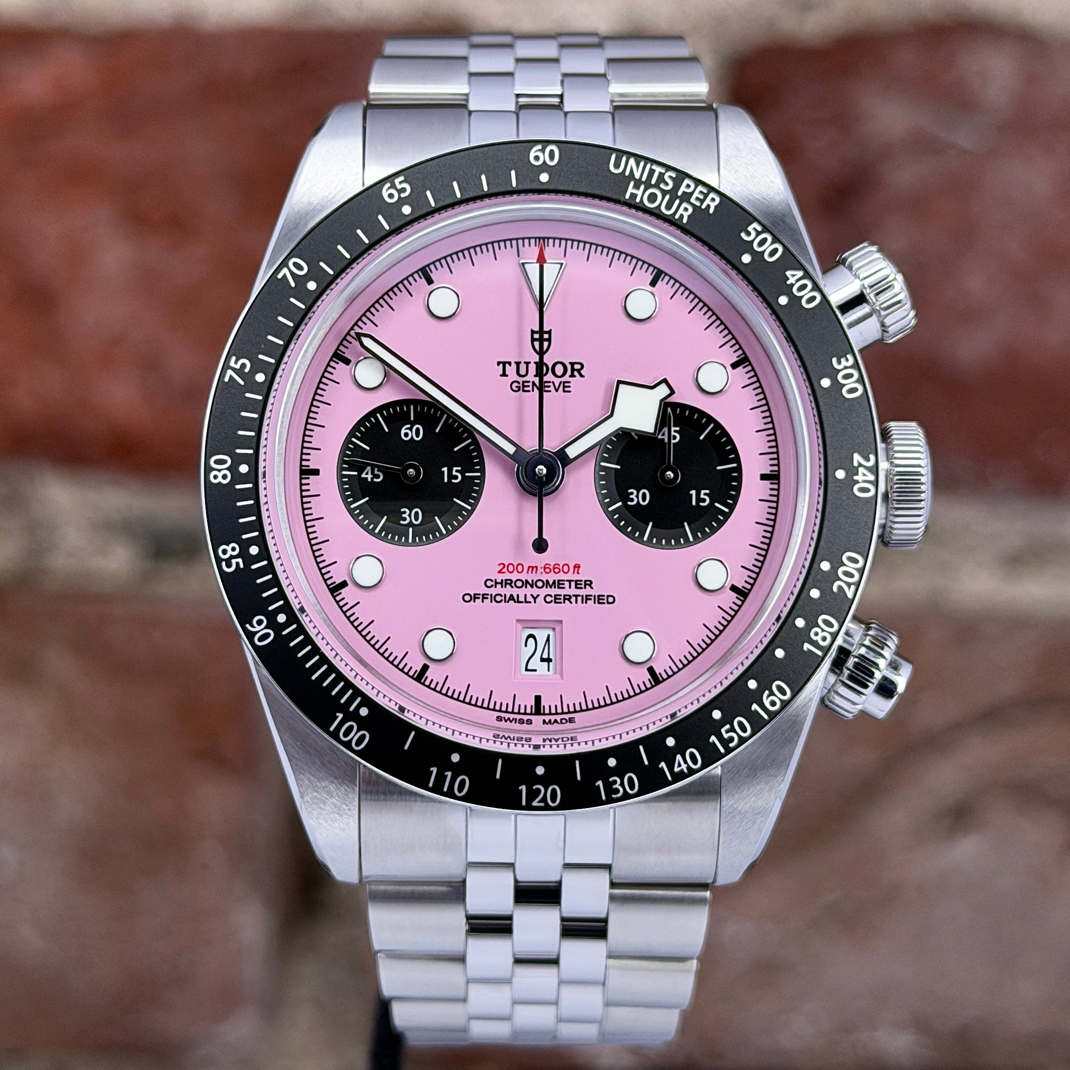 Tudor Black Bay Pro 41 - Pinkes Zifferblatt ‘Flamingo‘, Modell 2026, Ref.79360N