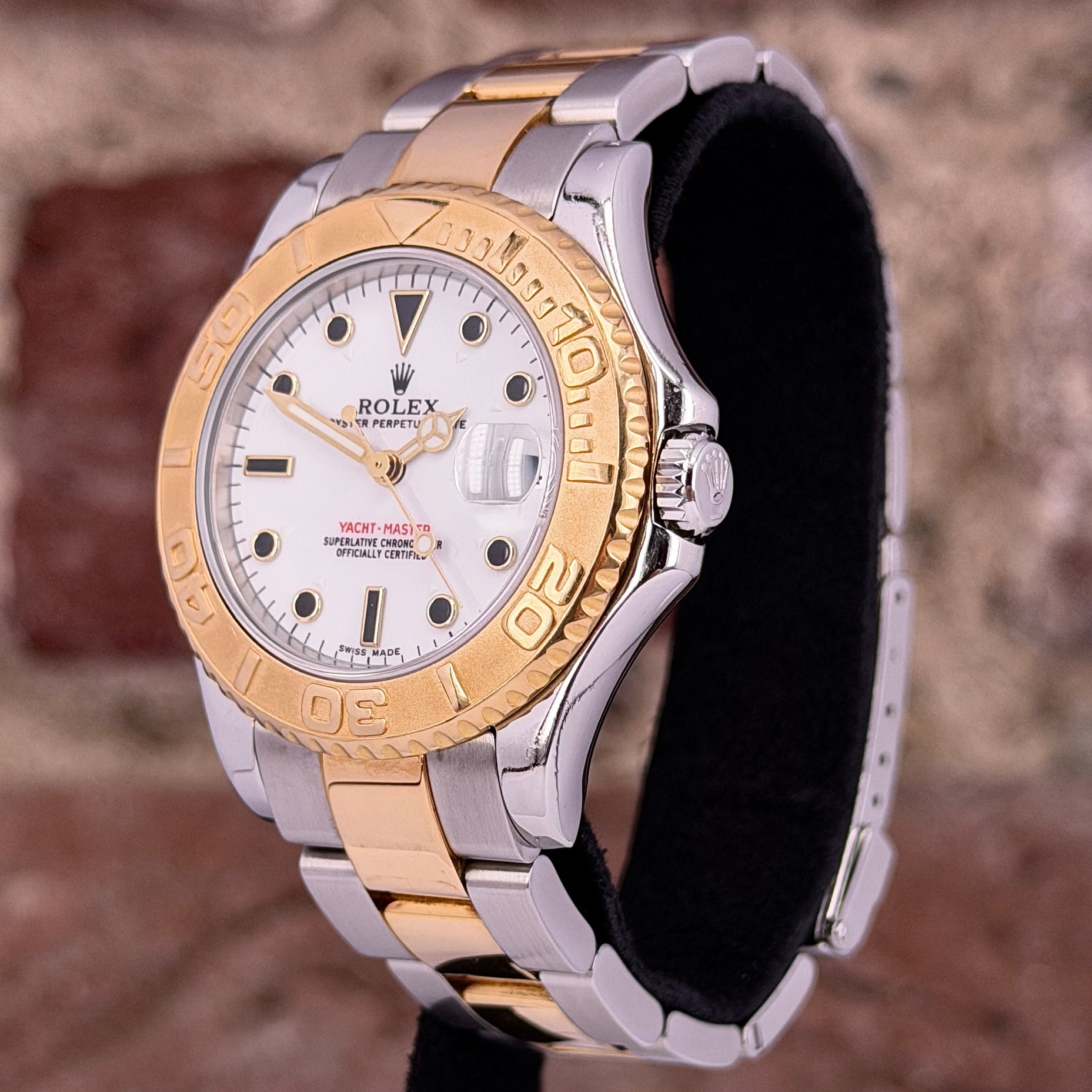 Rolex Yacht-Master 35 - Weißes Zifferblatt, Ref. 168623