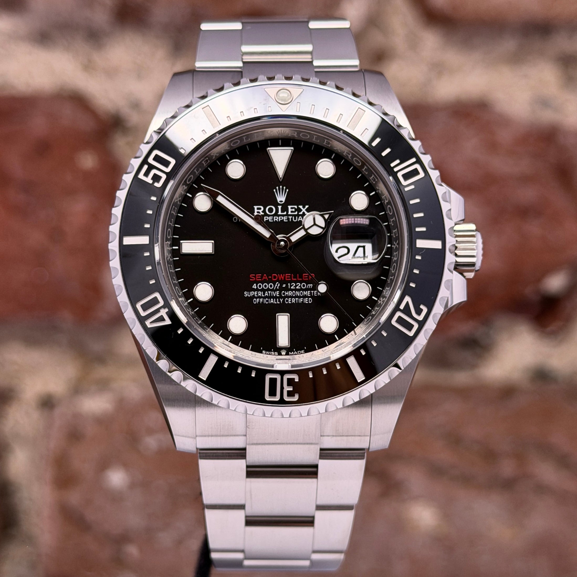 Rolex Sea-Dweller - Schwarzes Zifferblatt, Modell 2022, Ref. 126600