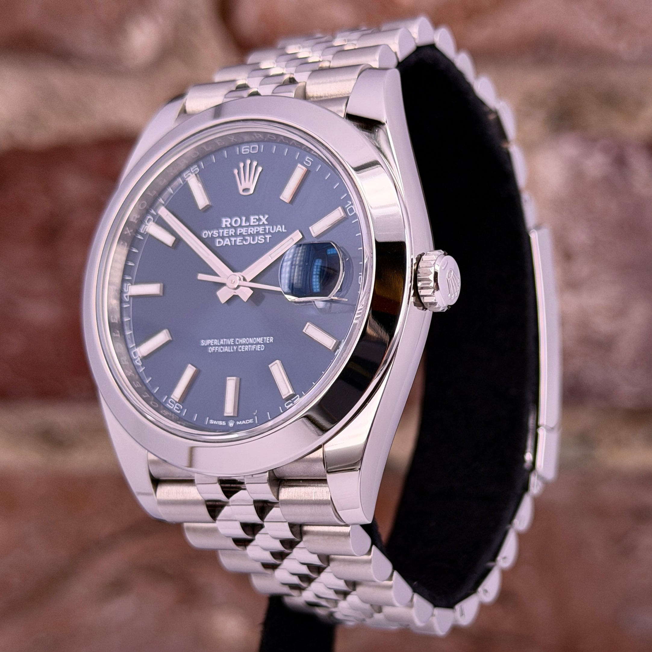 Rolex Datejust 41 – Blaues Zifferblatt, Modell 2021, Ref. 126300