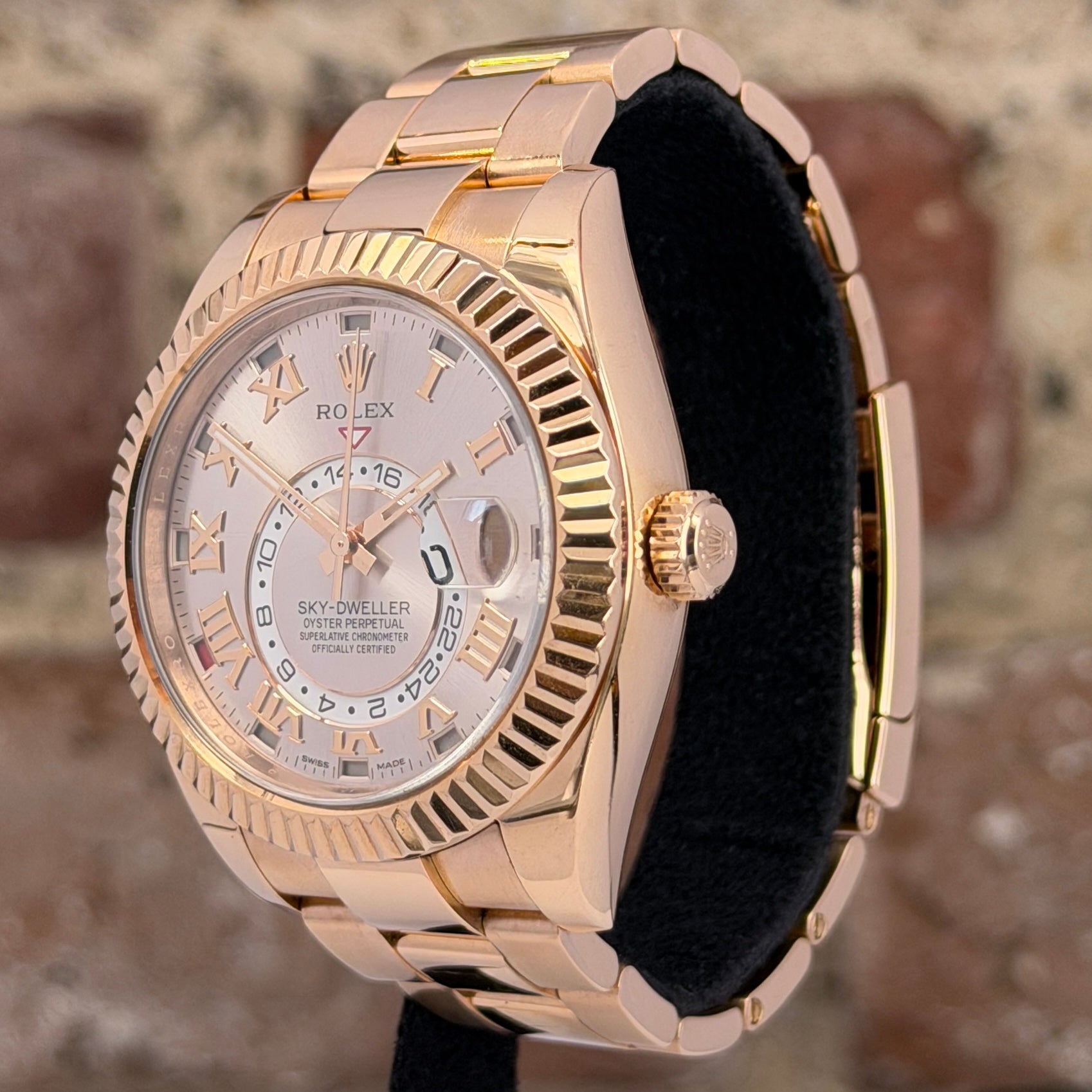 Rolex Skydweller 42 - Sundust Zifferblatt, Modell 2015, Ref.326935