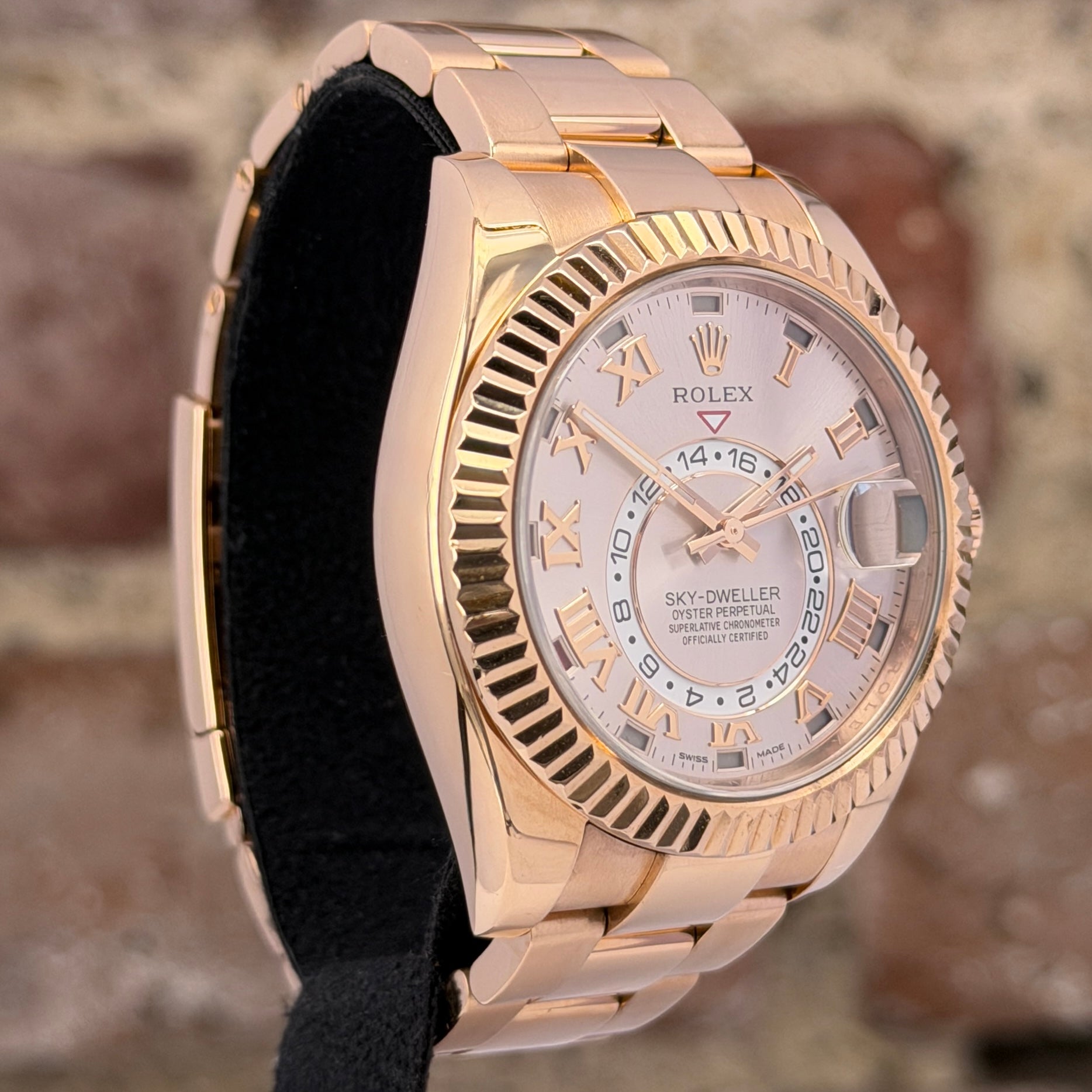 Rolex Skydweller 42 - Sundust Zifferblatt, Modell 2015, Ref.326935